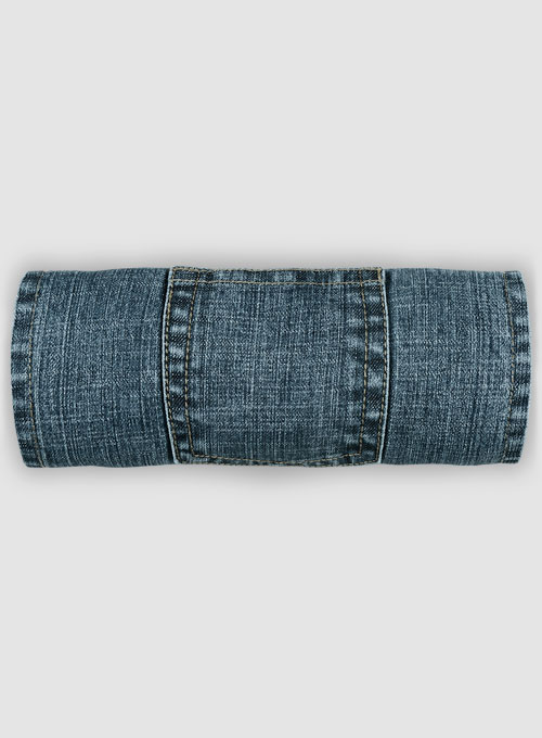 Texas Blue Blast Wash Stretch Jeans - Click Image to Close