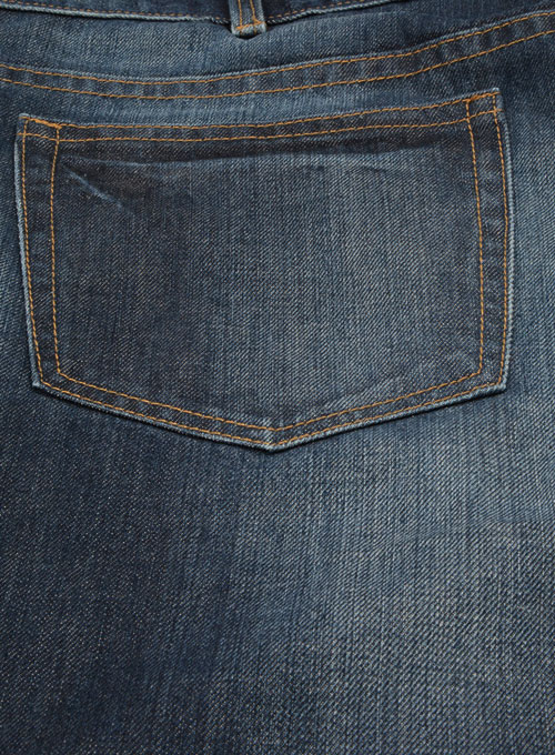 Thomas Blue Hard Wash Whisker Jeans