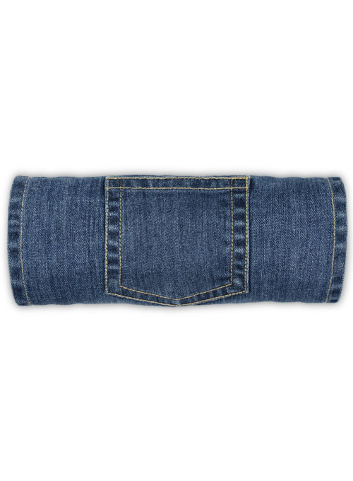 Titus Blue Stone Wash Stretch Jeans