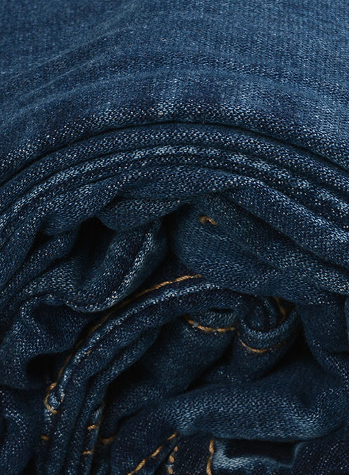 Titus Blue Stone Wash Whisker Stretch Jeans