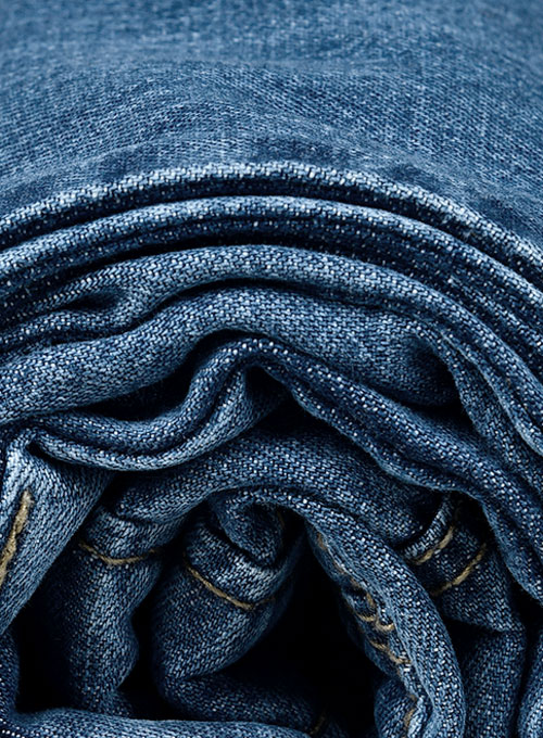 Travellers Blue Stone Wash Whisker Jeans