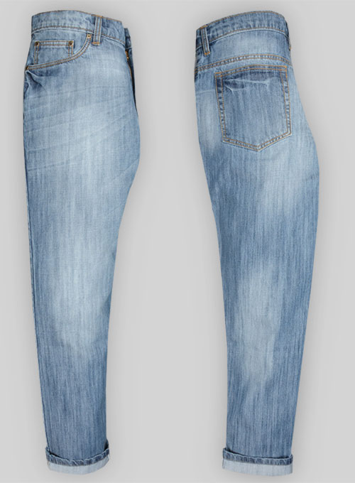 stone blue jeans