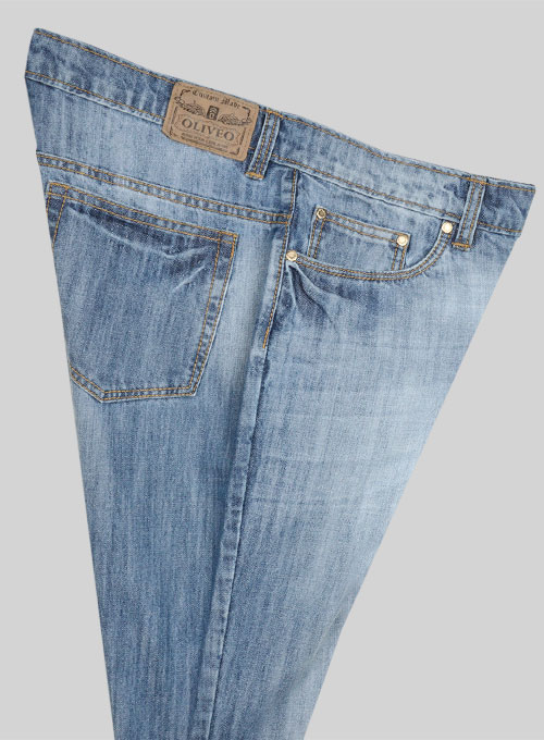 stone blue jeans