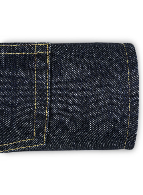Wallace Blue Jeans - Hard Wash - Click Image to Close