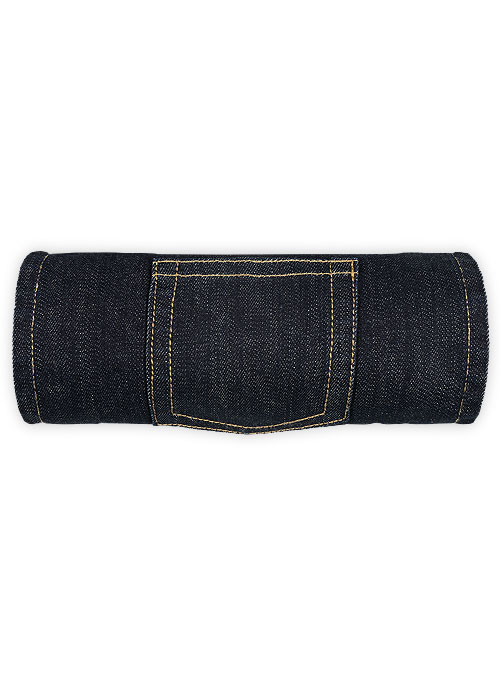 Wangle Blue Hard Wash Stretch Jeans