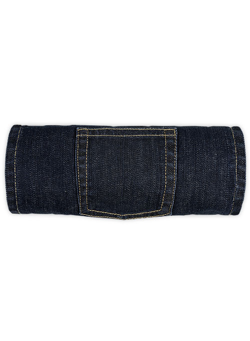 Wangle Blue Indigo Wash Stretch Jeans
