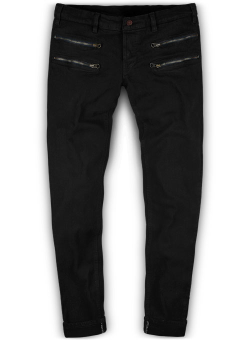 zipper denim