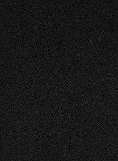 Twiggy Double Zipper Black Jeans