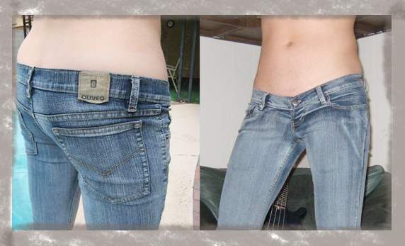 Low Rise Jeans : Made To Measure Custom 