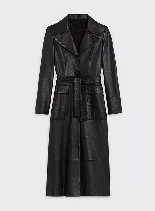 Alpine Leather Long Coat Alpine Leather Long Coat