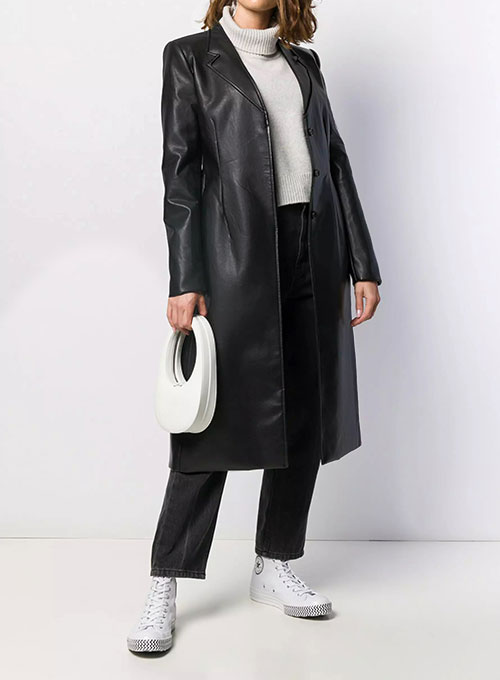 Beatrice Leather Trench Coat Beatrice Leather Trench Coat