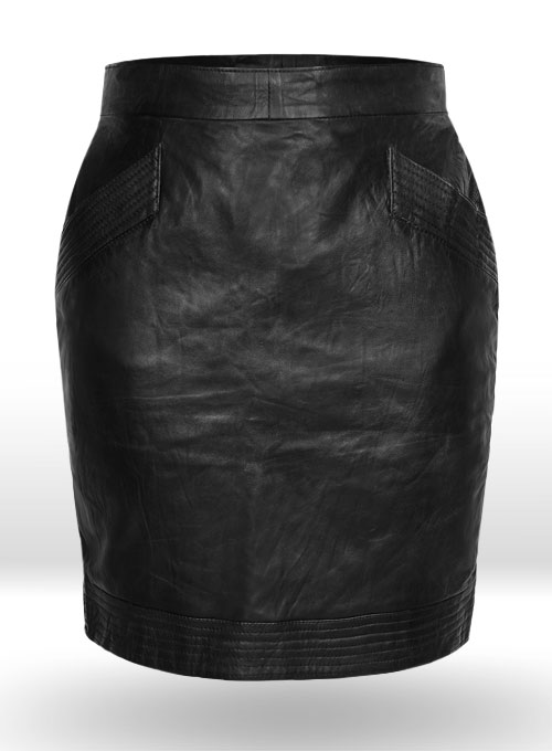 Dart Leather Skirt - # 456 Dart Leather Skirt - # 456