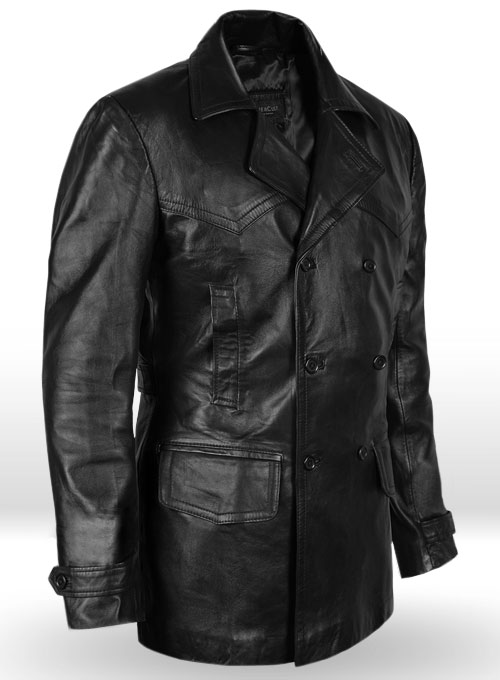David Tennant Doctor Who Leather Trench Coat
