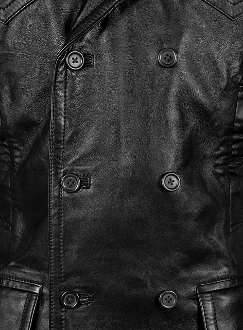 David Tennant Doctor Who Leather Trench Coat
