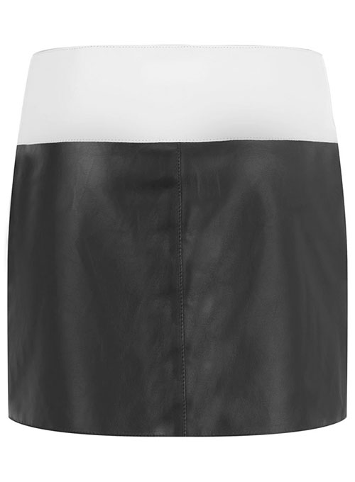 Devore Leather Skirt - # 479