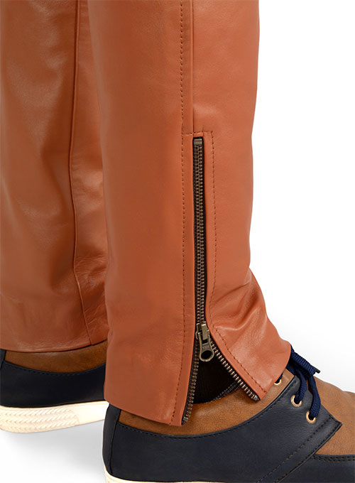 Terrain Brown Drifter Leather Cargo Pants