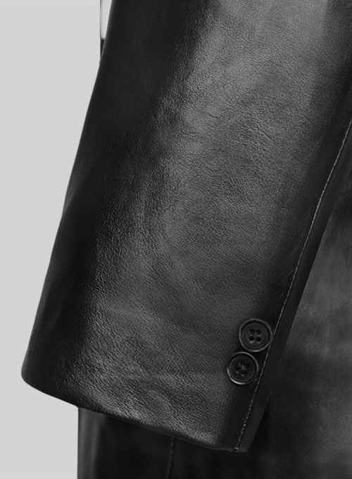 Hampton Leather Blazer - Click Image to Close