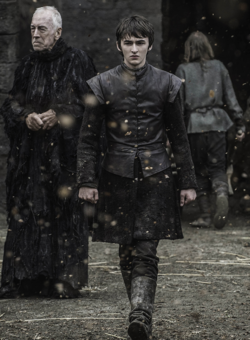 Isaac Hempstead Wright GOT Leather Vest