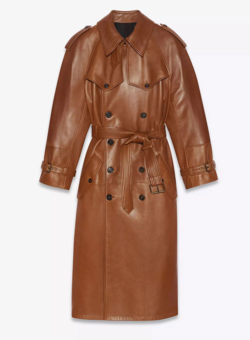 Ivy Leather Long Coat Ivy Leather Long Coat