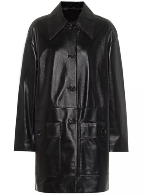 Jackie Leather Trench Coat Jackie Leather Trench Coat