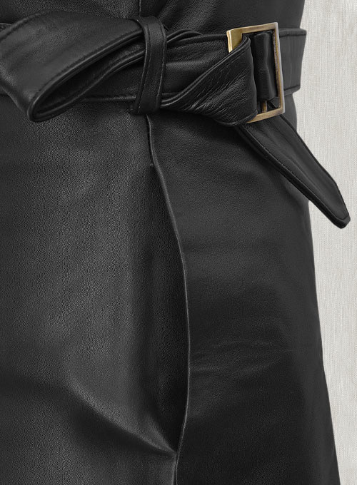 Jennifer Aniston Murder Mystery Premiere Leather Dress