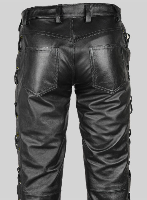 Laced Leather Pants - Style  # 515