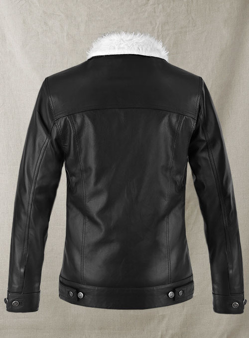 Leather Fur Western Style Jacket