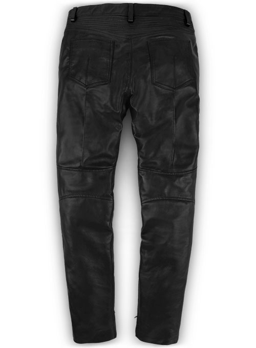 Leather Biker Jeans - Style #1 - Click Image to Close