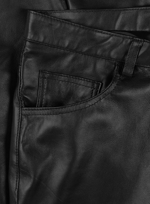 Leather Biker Jeans - Style #1 Leather Biker Jeans - Style #1