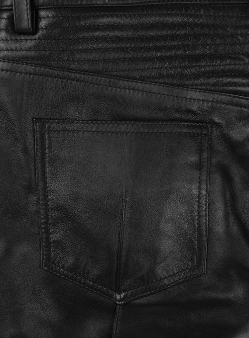 Leather Biker Jeans - Style #1 - Click Image to Close
