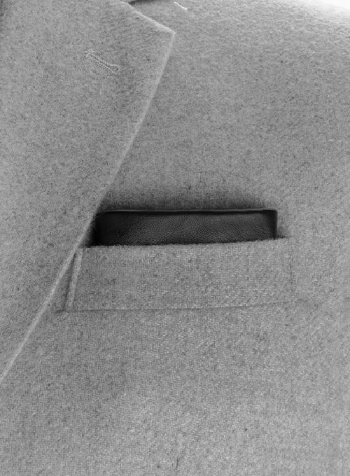 Leather Pocket Square - Click Image to Close