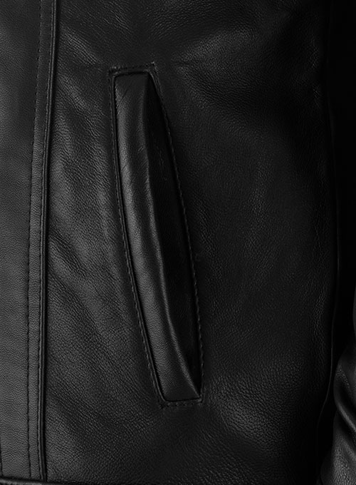 Leather Sherpa Jacket
