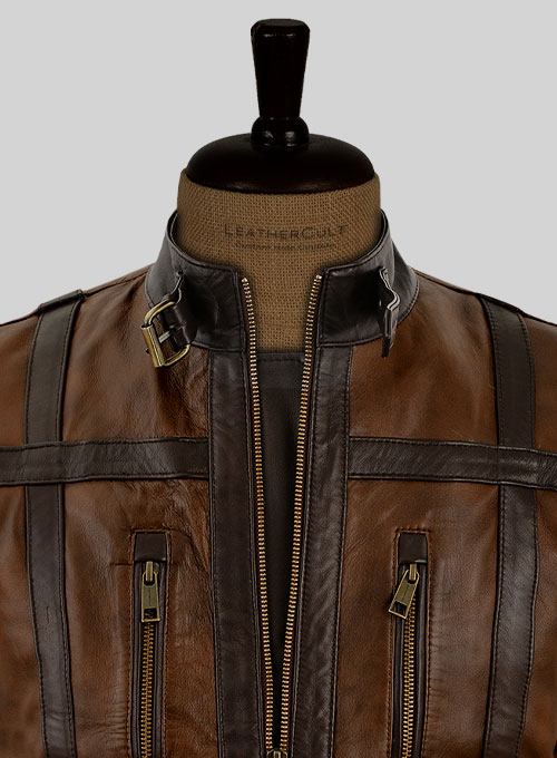 Leather Vest # 352