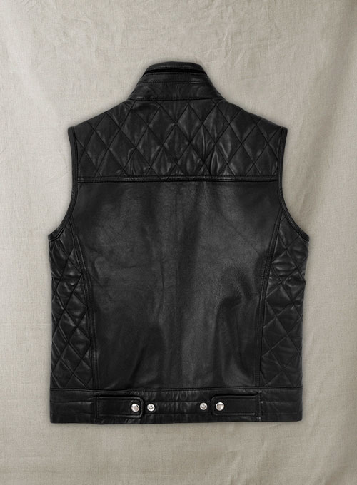 Leather Vest # 353