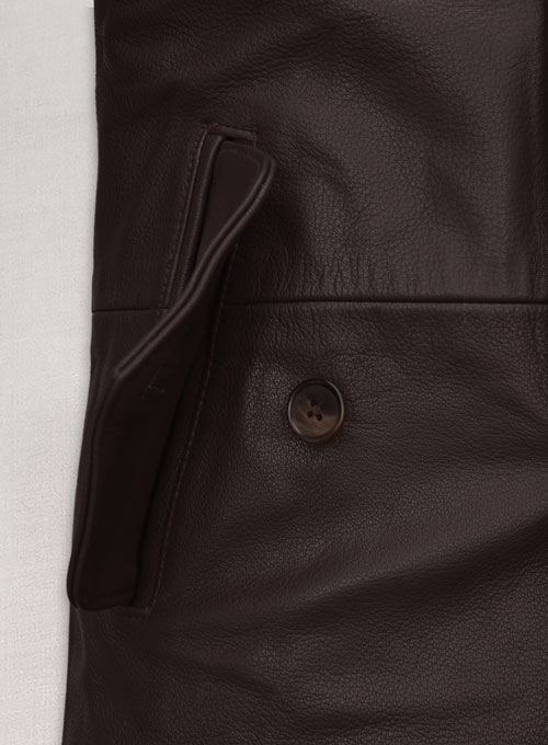 Liam Neeson Taken 2 Leather Trench Coat