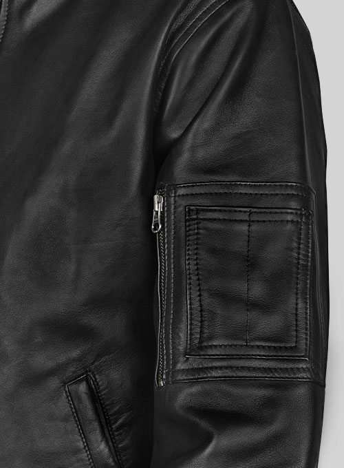 MA-1 Bomber Leather Jacket