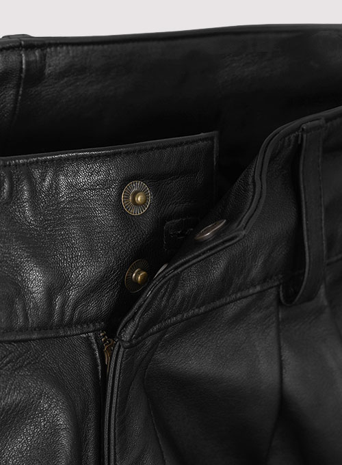 Margot Robbie Leather Shorts