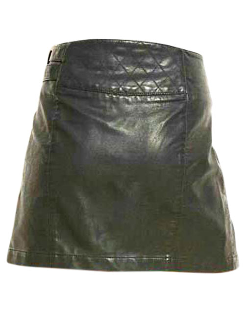 Martini Leather Skirt - # 169 - Click Image to Close