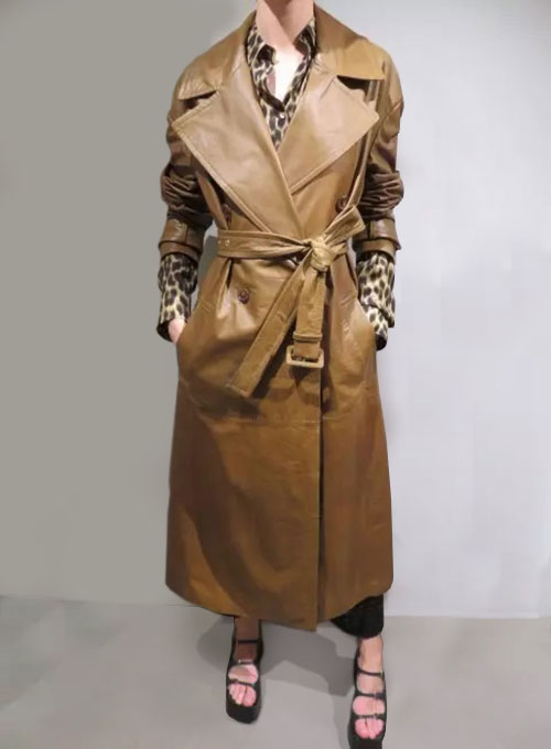Milan Leather Long Coat Milan Leather Long Coat