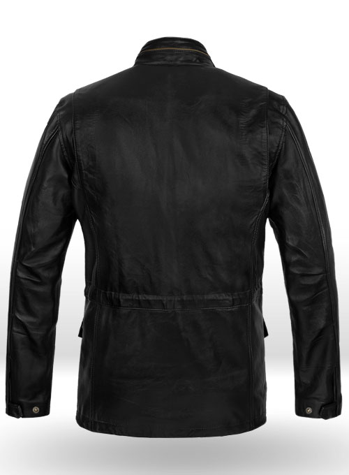 Military M-65 Leather Jacket