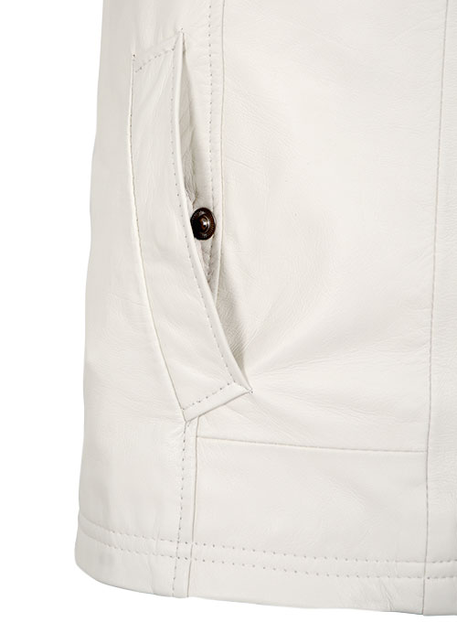 Off White Stephen Amell Arrow Leather Jacket