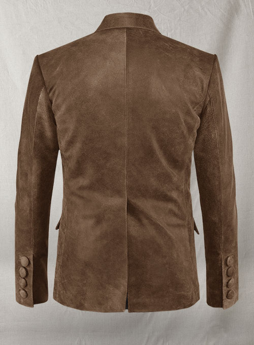 Quaint Leather Blazer