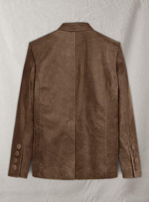 Quaint Leather Blazer