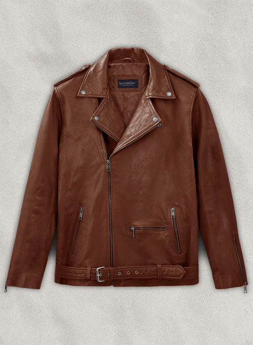 Rutland Tan Riding Leather Jacket