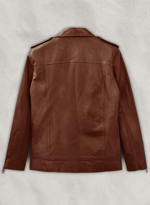 Rutland Tan Riding Leather Jacket