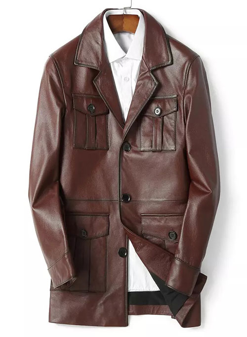 Scout Leather Trench Coat Scout Leather Trench Coat