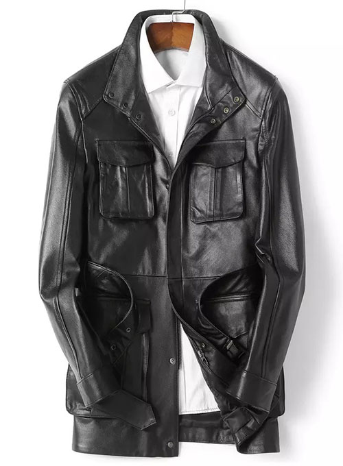 Sheriff Leather Trench Coat Sheriff Leather Trench Coat