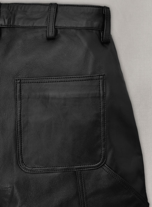 Stylist Carpenter Leather Shorts