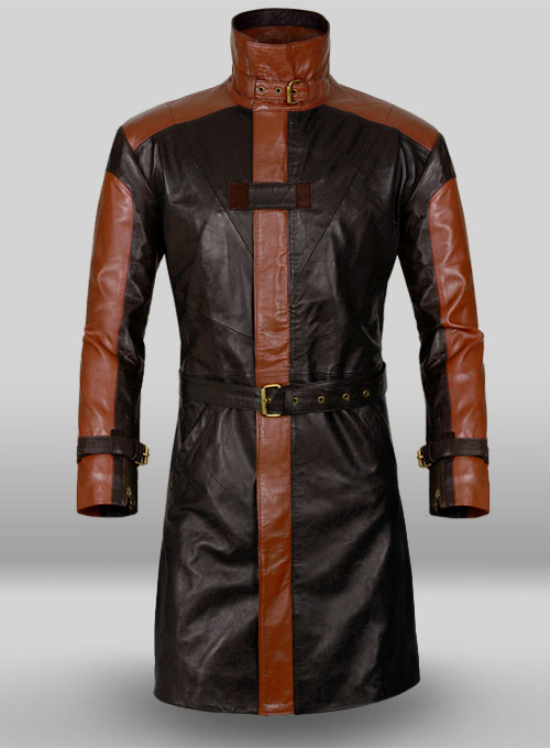 Aiden Pearce Watch Dog Leather Trench Coat Aiden Pearce Watch Dog Leather Trench Coat