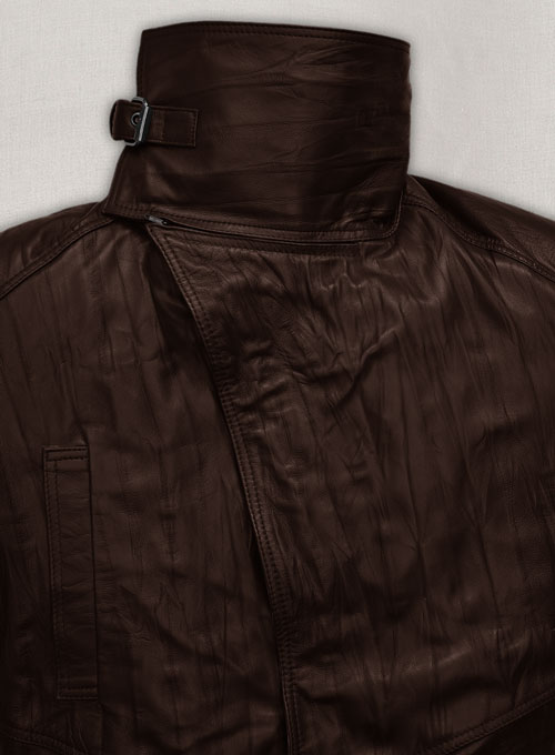 Wrinkled Brown Ryan Gosling Blade Runner 2049 Long Coat